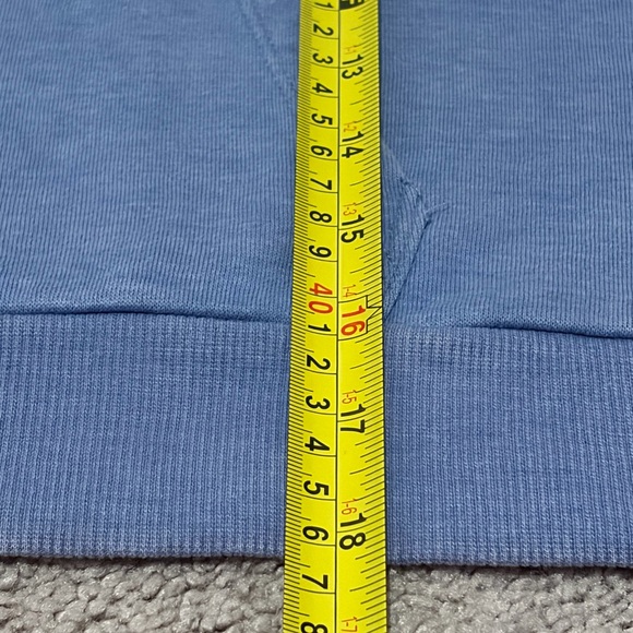 Wild Fable Women’s Cropped Zip Up Blue Hoodie With Pockets Size Small - Picture 6 of 6
